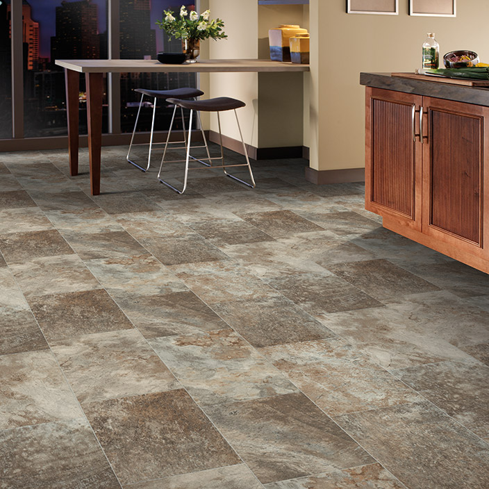 Cushion Vinyl Flooring – Mannington Slate Colorado | Surrey Carpet ...