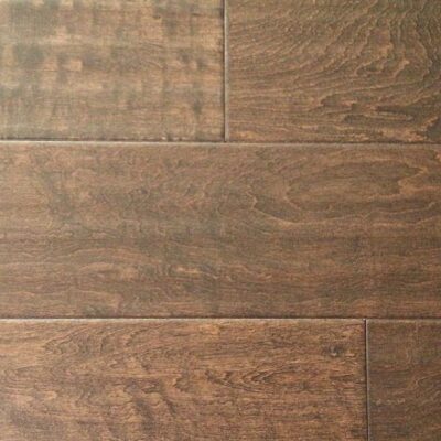 Engineered Hardwood Flooring - MAPLE HANDSCRAPED CAPPUCCINO CHATEAU COLLECTION